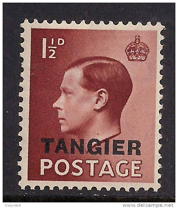 TANGIER OVPT 1936 1 1/2d BROWN MM STAMP SG 243 ( B378 ) - Oficinas En  Marruecos / Tanger : (...-1958