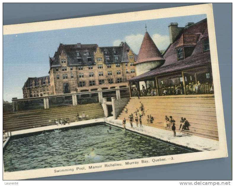(402) Swimming - Swimming Pool - Natation Et Piscine - Canada - Quebec - Manoir Richelieu - Natation