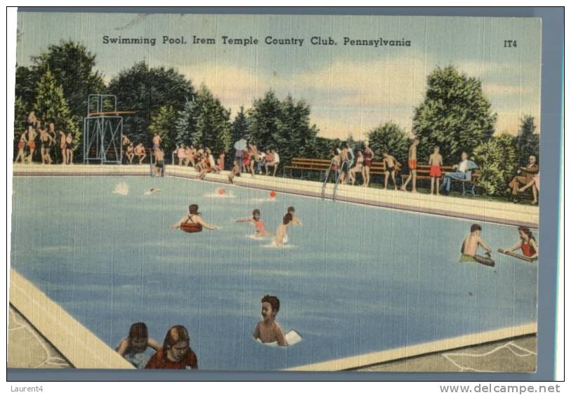 (402) Swimming - Swimming Pool - Natation Et Piscine - USA - Pennsylvania Irem Temple Country Club - Swimming