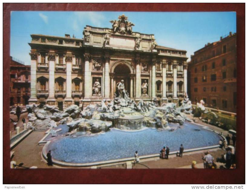 Roma - Fontana Trevi / Espresso - Expres Karte! - Fontana Di Trevi