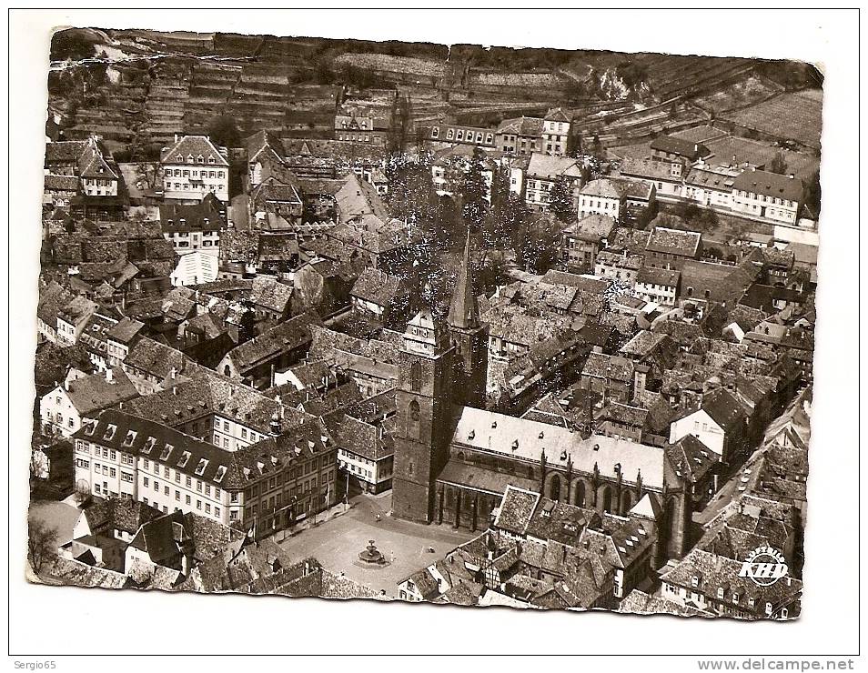 NEUSTADT-PHOTOGRAPHY FROM THE AIRPLAINE-traveled 1961th - Titisee-Neustadt