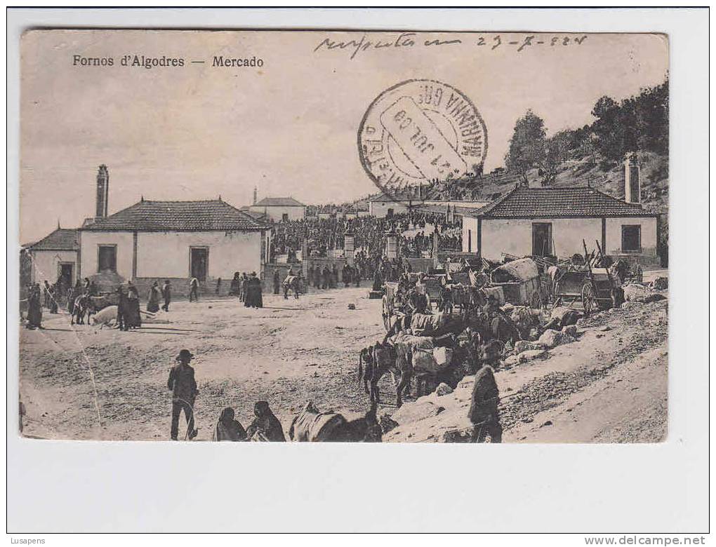 PORTUGAL - FORNOS DE ALGODRES [01] -MERCADO - ALGUMAS DOBRAS - VER SCAN - Guarda