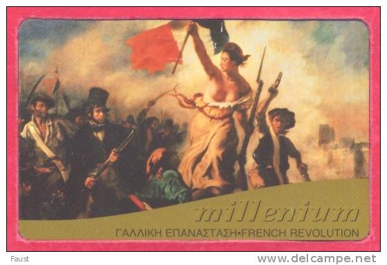 1999 11/99  X0853  Millenium  French Revolution - Griechenland