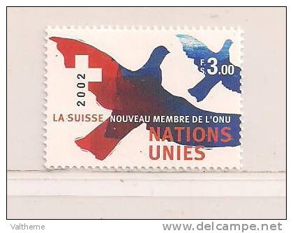 N. U.  GENEVE  ( NUGE - 20 )    2002   N° YVERT ET TELLIER  N° 470   N** - Unused Stamps