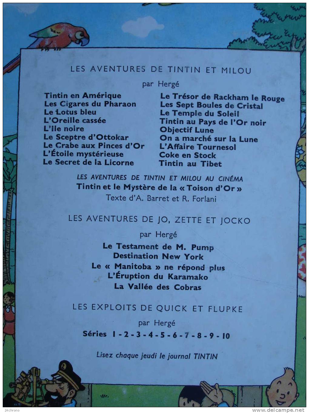 Herge: Les Aventures de Tintin, Imprime en Belgique par les Etablissements Casterman, Le Temple du Soleil, B32, 1962