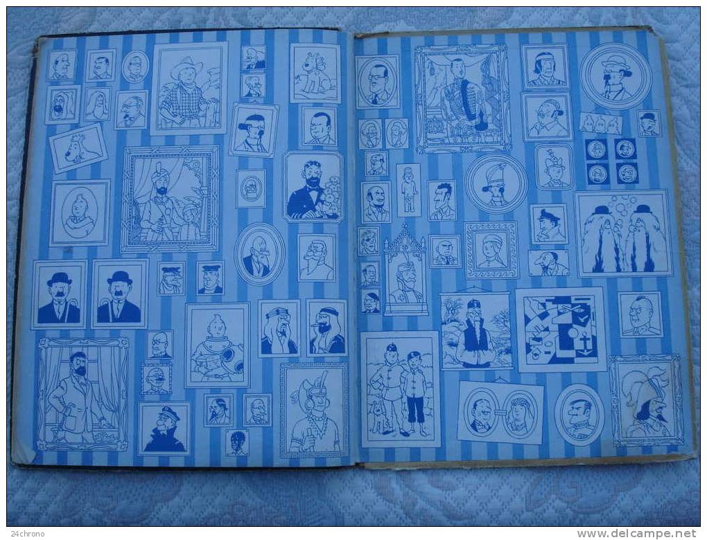 Herge: Les Aventures de Tintin, Imprime en Belgique par les Etablissements Casterman, Tintin au Pays de l´ Or Noir, B32,
