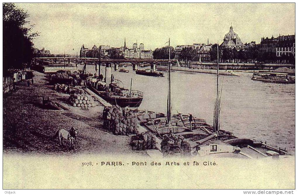 REPRO - Paris - Pont Des Arts Et La Cité - Lots, Séries, Collections