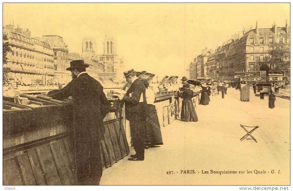 REPRO - Paris - Les Bouquinistes Sur Les Quais - Lots, Séries, Collections