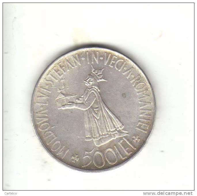 Romania 500 Lei 1941 Silver Coin - Roumanie