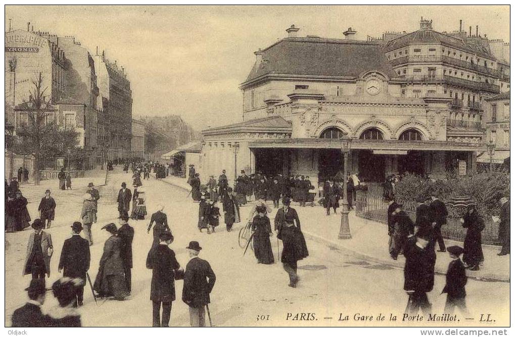 REPRO - Paris - Gare De La Porte Maillot - Lots, Séries, Collections