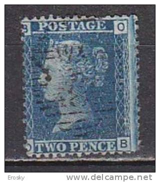 P0600 - GRANDE BRETAGNE Yv N°27 PLANCHE 8 - Used Stamps