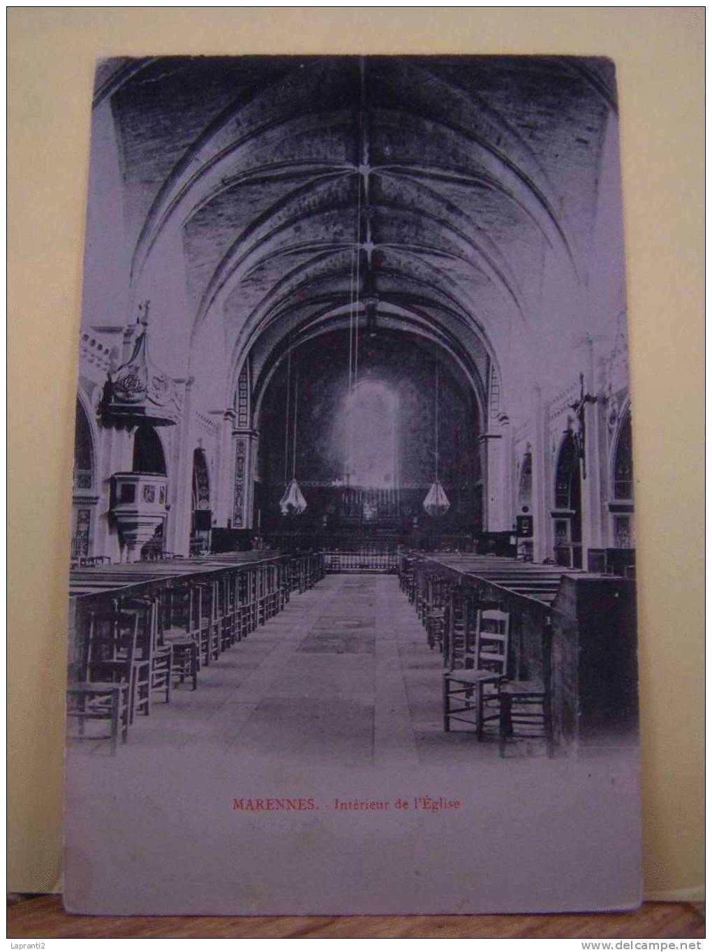 MARENNES (CHARENTE MARITIME) LES EGLISES. INTERIEUR DE L´EGLISE. - Marennes