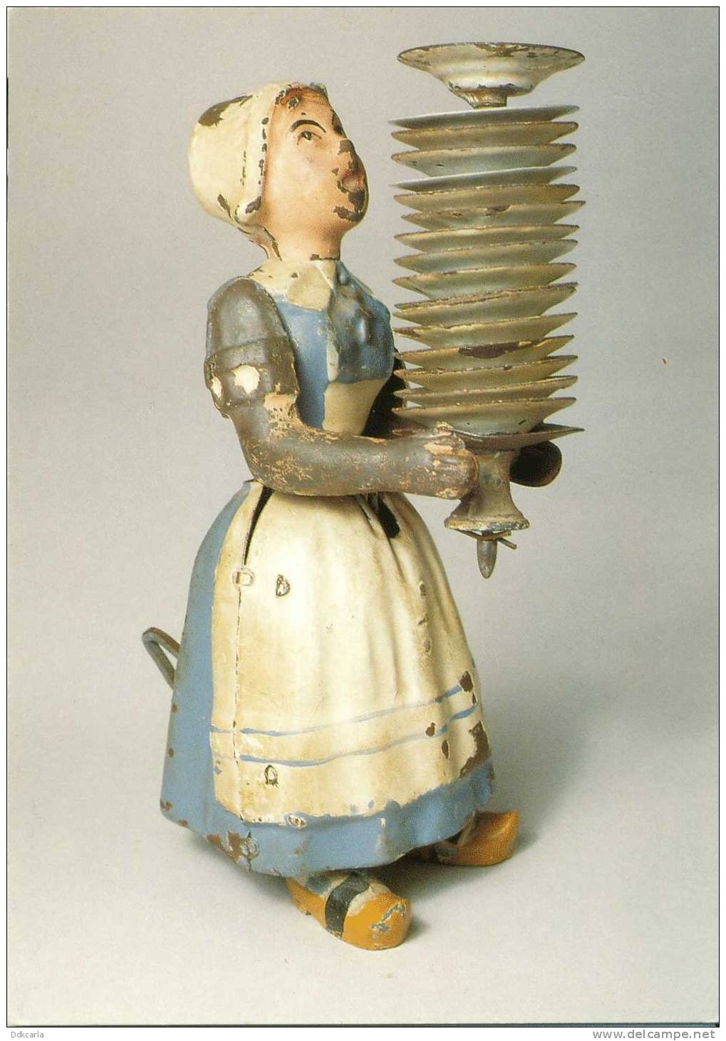 Postcard - Dutch Serving Maid, French C 1910 - Collection J And P, London - Jeux Et Jouets