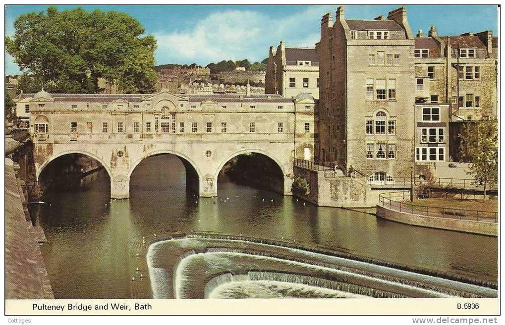 BATH - Pulteney Bridge And Weir - Bath