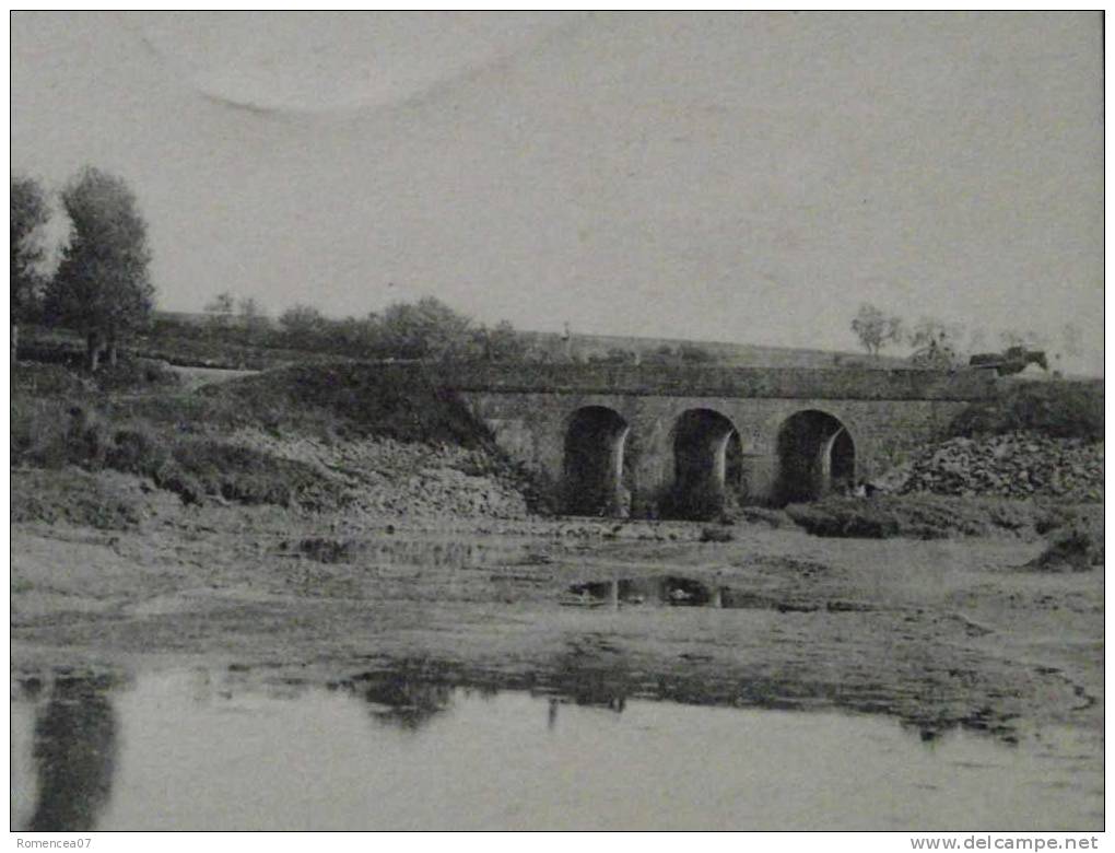 MONTMARTIN-sur-MER - La Grève Au Pont De La Mer - Correpondance Du 25 Août 1921 - Montmartin Sur Mer