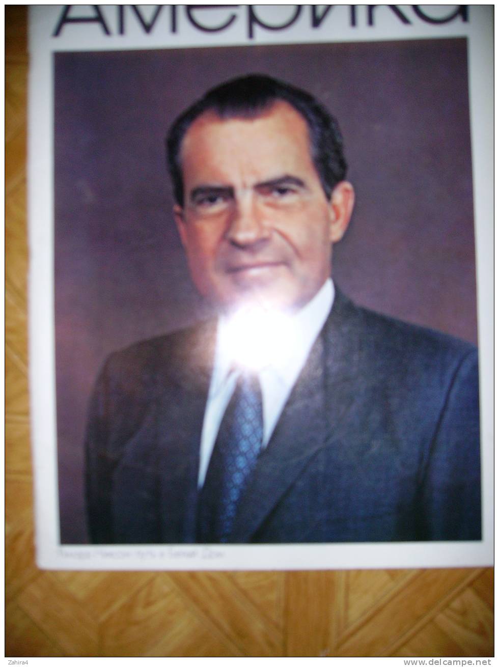 Russe-AMepNKa-N°155 - The Making Of The President(Nixon)-3-Dimensional Microscope Reveals Landscape- - Idiomas Eslavos