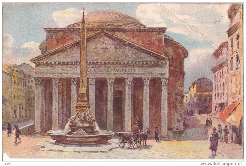 Italy - Rome - Il Pantheon - A. Scrocchi - 1946 - Panthéon