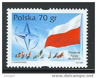 POLAND 1999 NATO  STAMP  MNH - OTAN