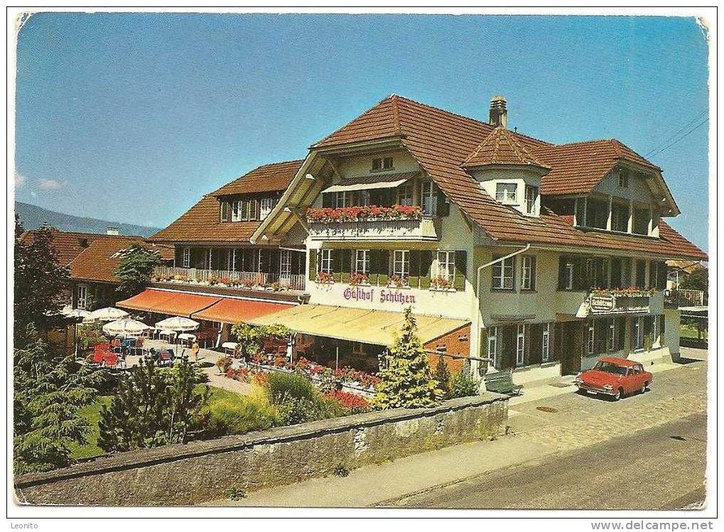 Gasthaus Schützen Steffisburg Werbekarte - Steffisburg