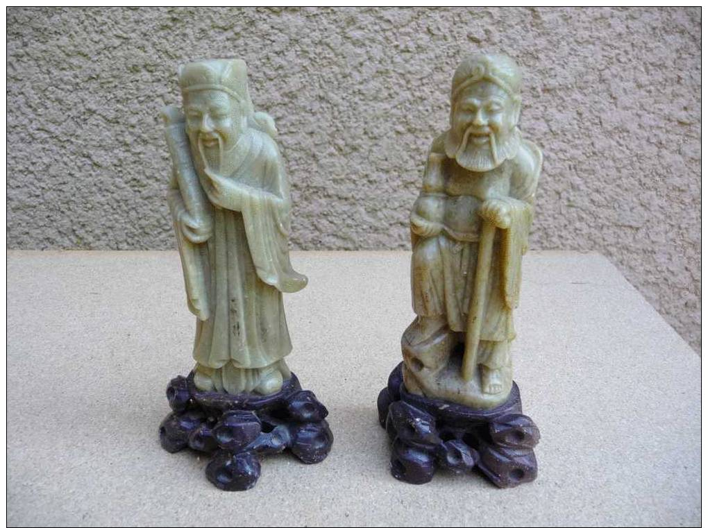 Statue 1, sculpture Antique en Jade, objet de Collection – Rule 1, Antique sculpture out of Jade, object of Collection