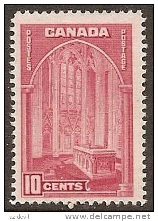 CANADA - 1938 Parliament Building. Scott 241. MNH ** - Unused Stamps