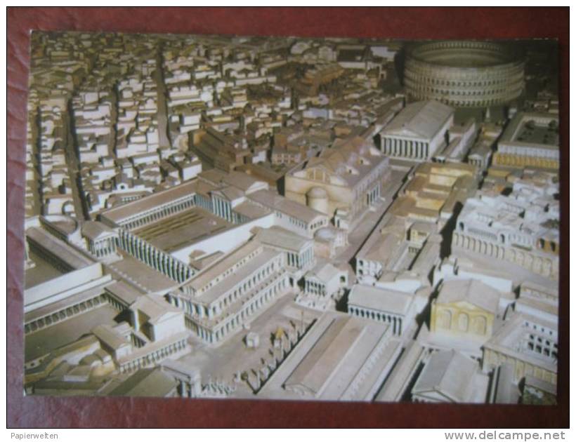 Roma - Museo Civilta Romana: Particolare Del Plastico Di Roma - Museums