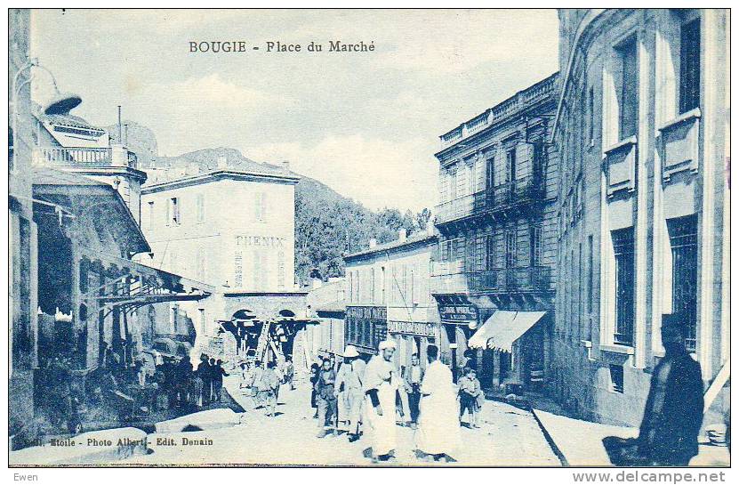 Bougie. (Bejaia) Place Du Marché. (Animée). - Bejaia (Bougie)