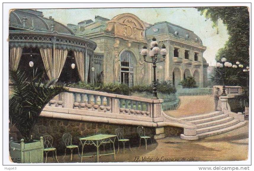 (RECTO/VERSO) VICHY - LE CASINO VU DE COTE - Vichy