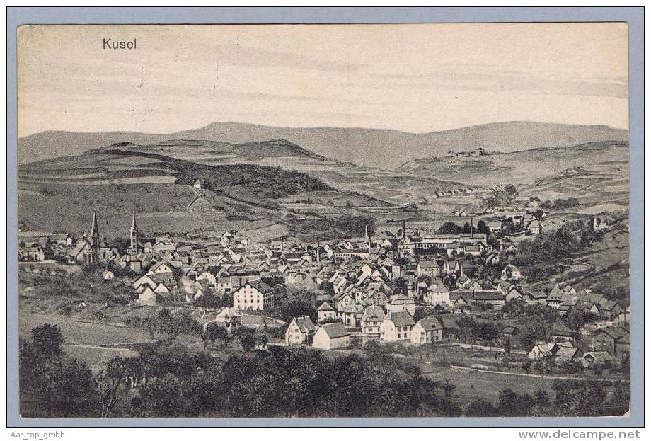 RP KUSEL 1916-10-31 Foto C.Wolf Feldpost - Kusel