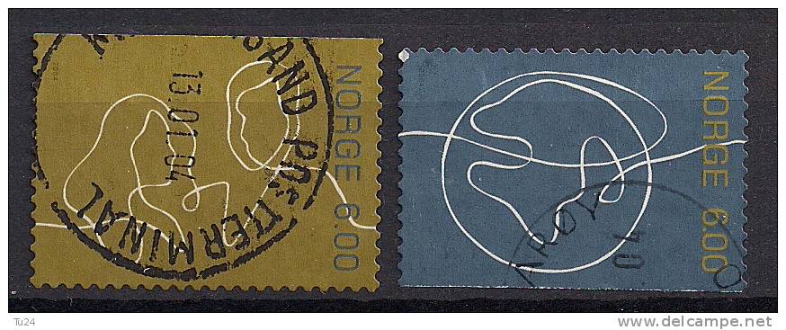 Norwegen  (2004)  Mi.Nr. 1488 + 1489   Gest. / Used  (ac30) - Gebraucht