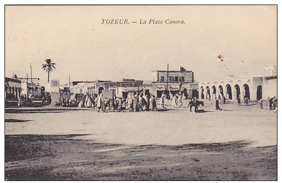 Tozeur  Oasis , South West Tunisia. La Place Canova , 00-10s - Tunesien