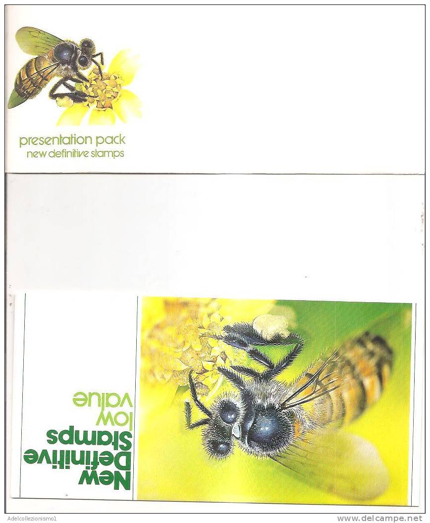 53007)libretto Singapore Serie Insetti , New Definitive Stamps Con 8 Valori + Busta - Nuovi - Singapore (1959-...)