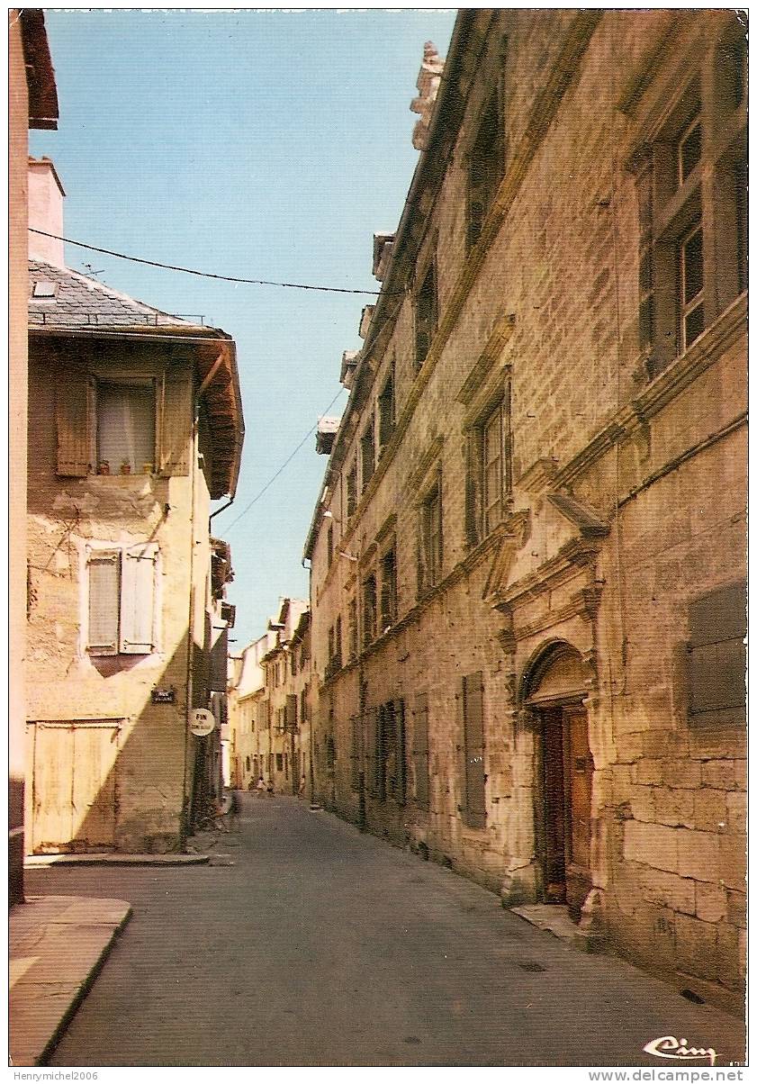 Lozère -marvejols , La Rue Théodore Jean , Ed Photo Cim - Marvejols