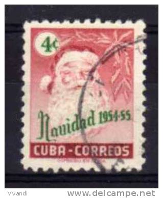 Cuba - 1954 - 4 Cents Christmas - Used - Usados