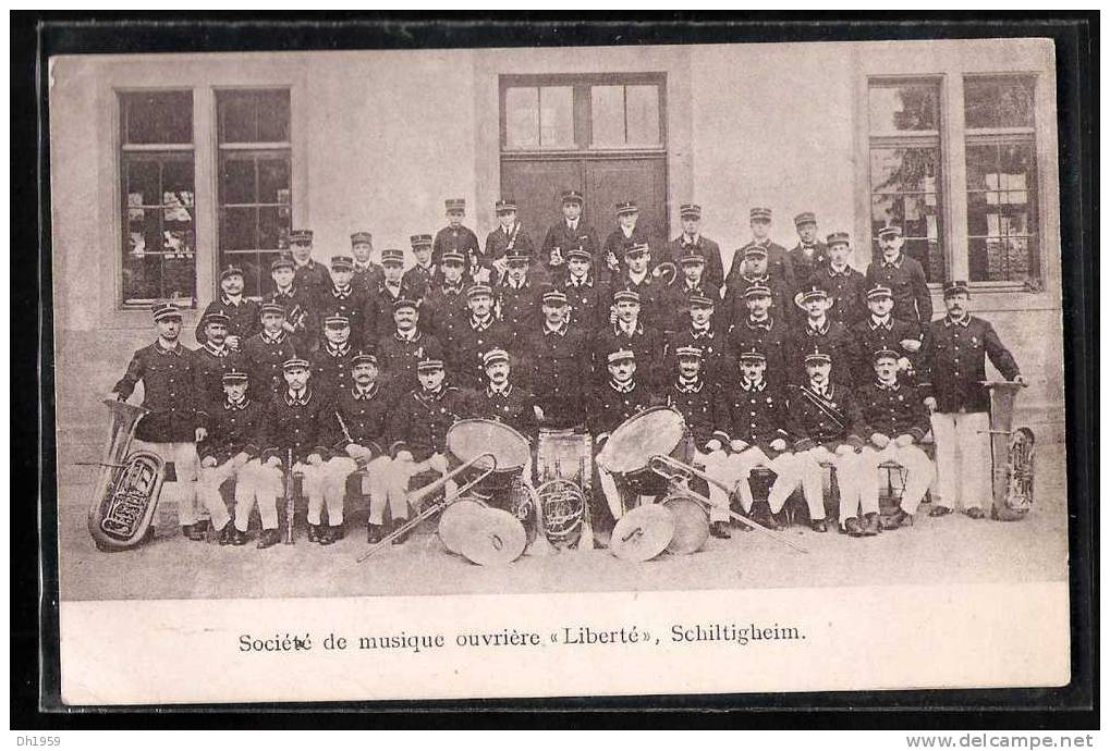 STRASBOURG SCHILTIGHEIM SOCIETE DE MUSIQUE OUVRIERE LIBERTE - Schiltigheim