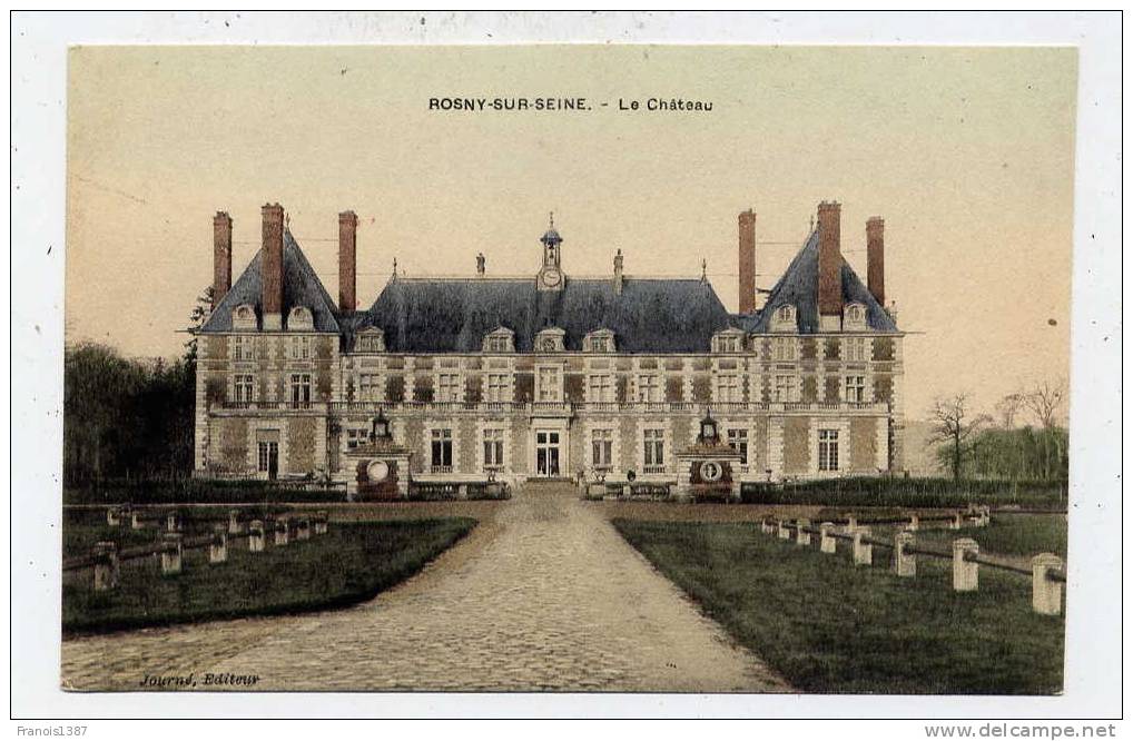 Ref 173 - ROSNY-sur-SEINE - Le Château - Rosny Sur Seine