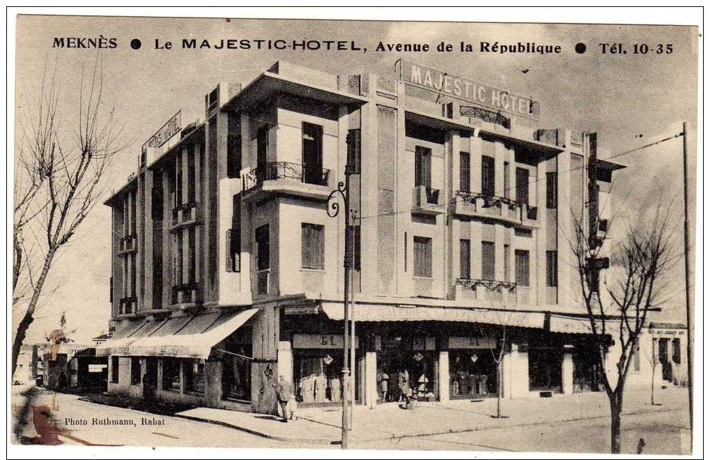 Meknes - Le Majestic Hotel - Avenue De La Republique - Meknès