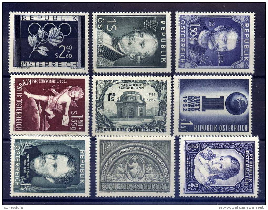 1952 COMPLETE YEAR PACK MNH ** - Années Complètes