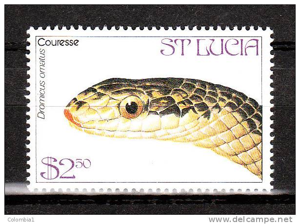 STE LUCIE  YT 655 Neuf ** Cote 5.75 Reptile - St.Lucia (1979-...)