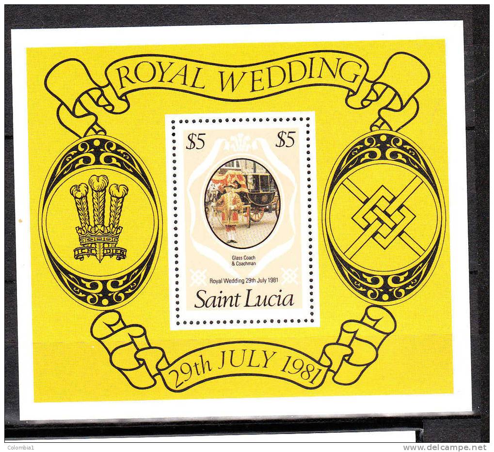 STE LUCIE  YT BLOC 27 Neuf ** Cote 4.50 - St.Lucia (1979-...)