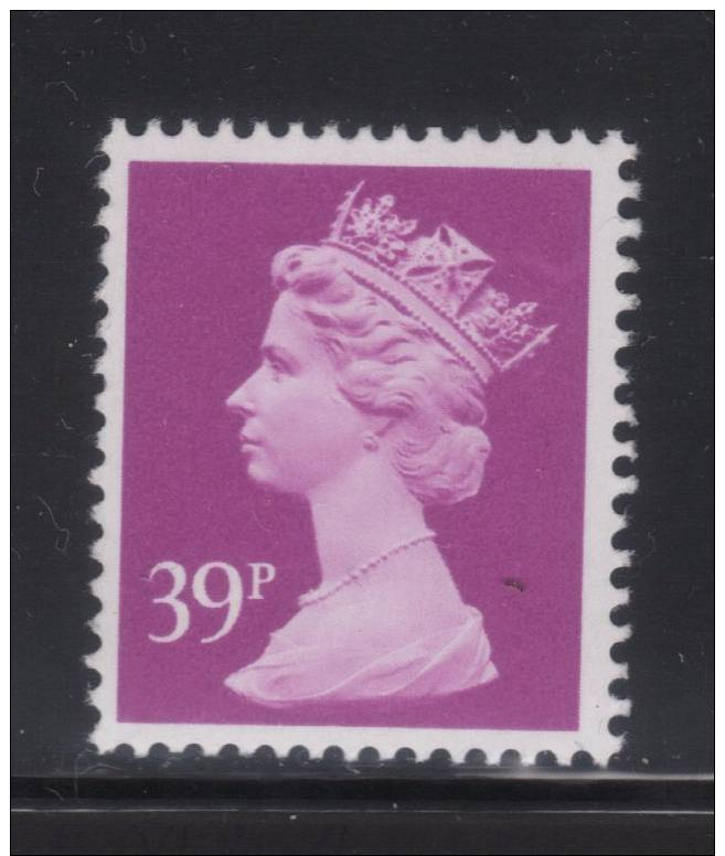 GB - 1991 39p Bright Mauve (phosphorised Paper) - SG X991 - Unmounted Mint MNH ** - Machin-Ausgaben