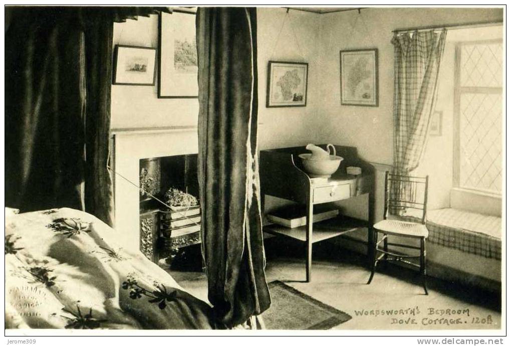 ROYAUME-UNI - CUMBRIA - THE WORLDWORTH MUSEUM - CPA - N°1208 - Wordworth's Bedroom - Dove Cottage - Other & Unclassified