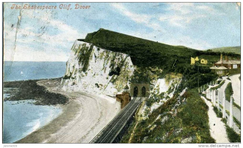 ROYAUME-UNI - DOVER - DOUVRES - CPA - Dover, The Shakespeare Cliff - Dover