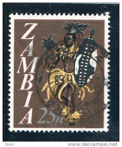 ZAMBIE Zambia 1968 Y&T 47 ( O ) - Zambia (1965-...)