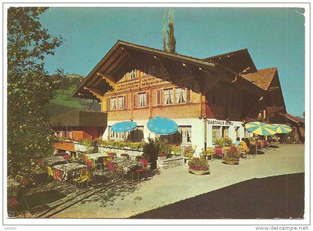 Hotel Restaurant Bergli Diemtigen Simmental 1979 - Diemtigen