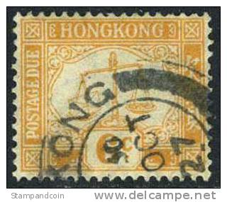 Hong Kong J4 Used Postage Due From 1923 - Portomarken