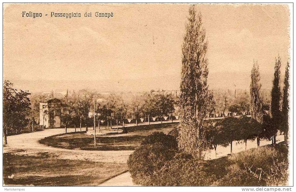 FOLIGNO  -  Passeggiata Dei Canapè - Foligno