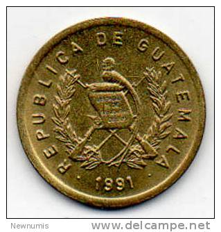 GUATEMALA 1 CENTAVO 1991 - Guatemala