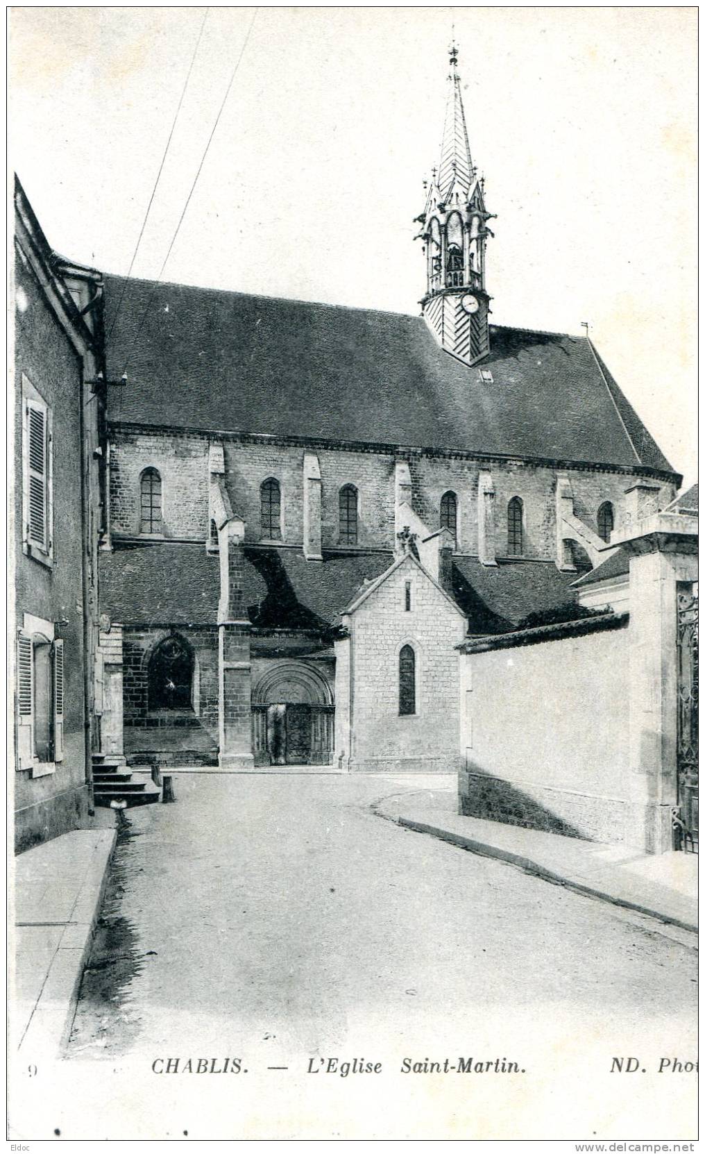 CHABLIS (Yonne) L´Eglise St-Martin - Chablis