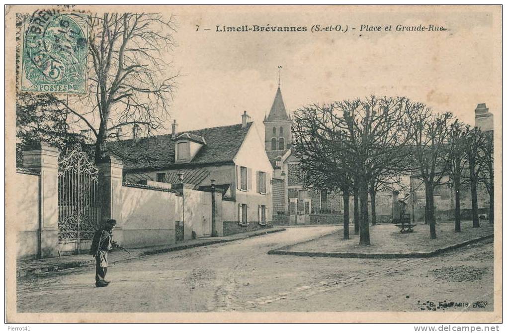 LIMEIL BRÉVANNES - Place Et Grande Rue - Limeil Brevannes